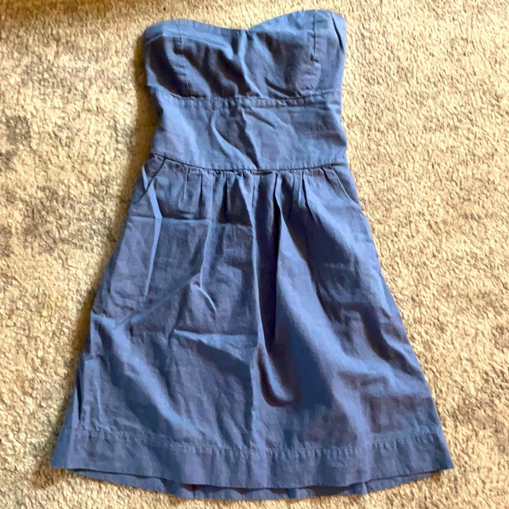 Strapless dress